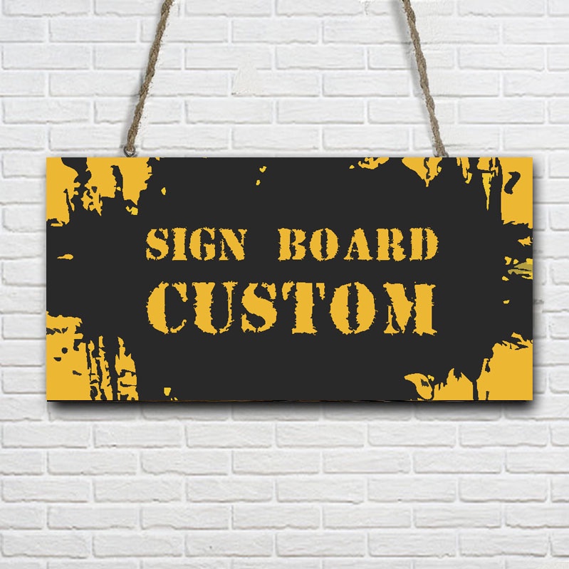 Jual Sign Board Custom | Shopee Indonesia