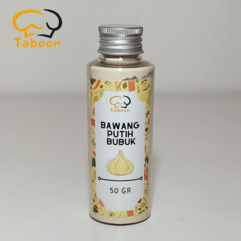 Jual TABOOR - Bawang Putih Bubuk/Garlic Powder 50 gr | Shopee Indonesia