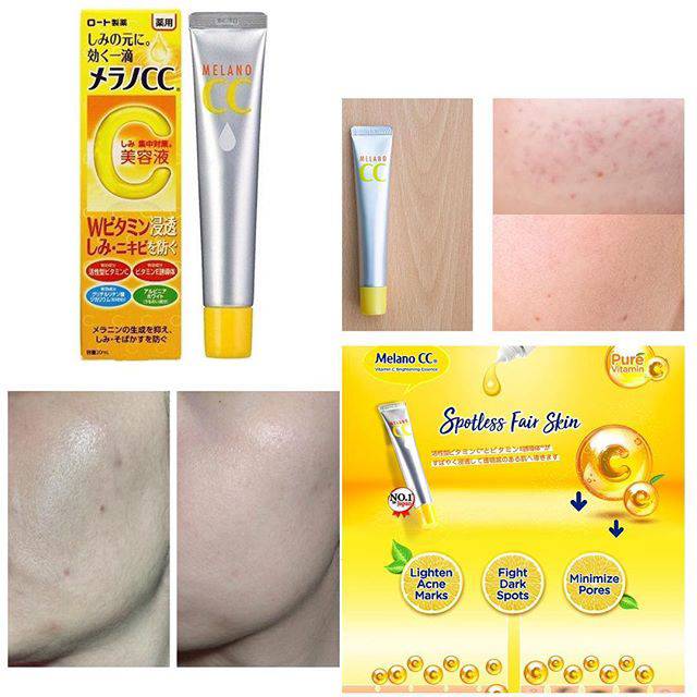 Jual Rohto Melano Cc Intensive Anti Spot Essence Vitamin C Shopee