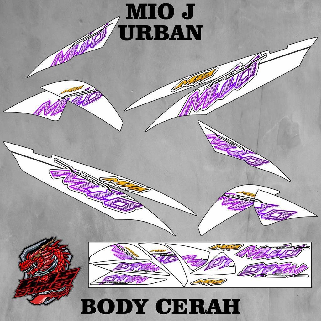 Jual [COD] Stiker Sticker Striping transparan uv Mio j yamaha Mio j ...