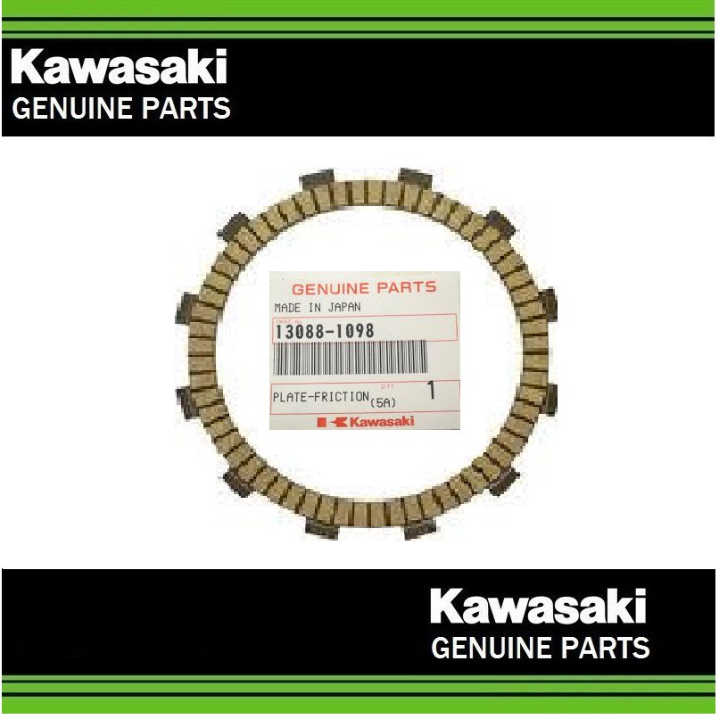 Jual Kampas Kopling / Plate Friction Kawasaki Genuine Parts 13088