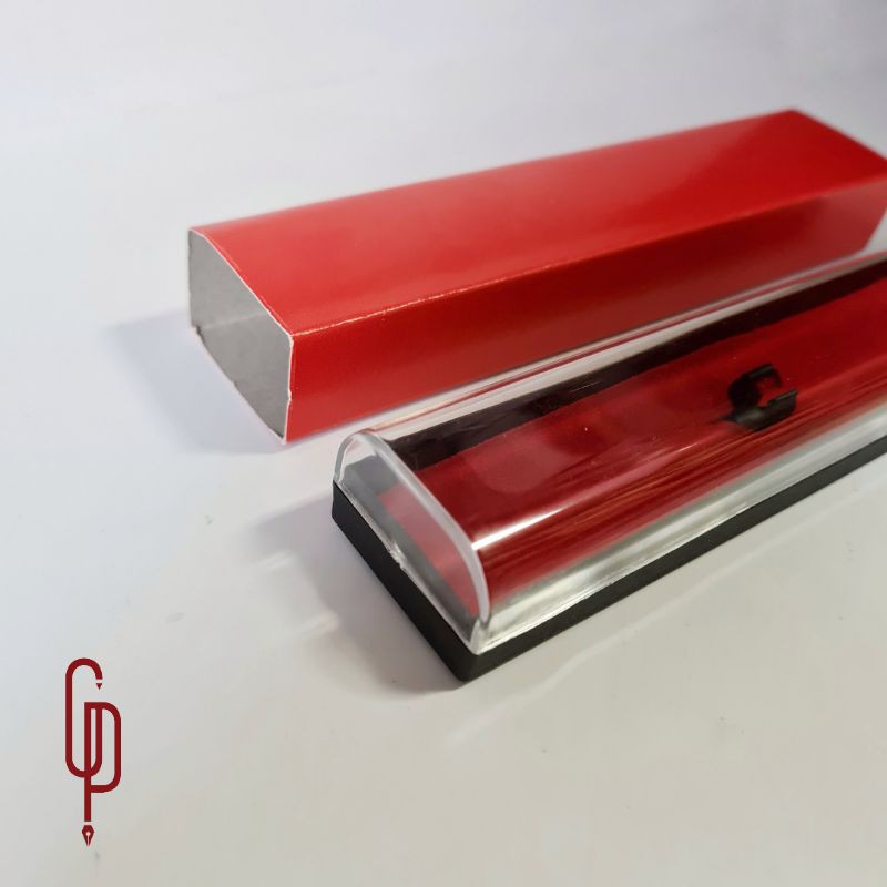 Jual Kotak Mika Pulpen Merah / Box Pen Merah Besar Cocok Untuk Souvenir ...