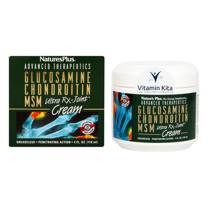Jual Natures Plus Glucosamine Chondroitin MSM Ultra RX Joint Cream
