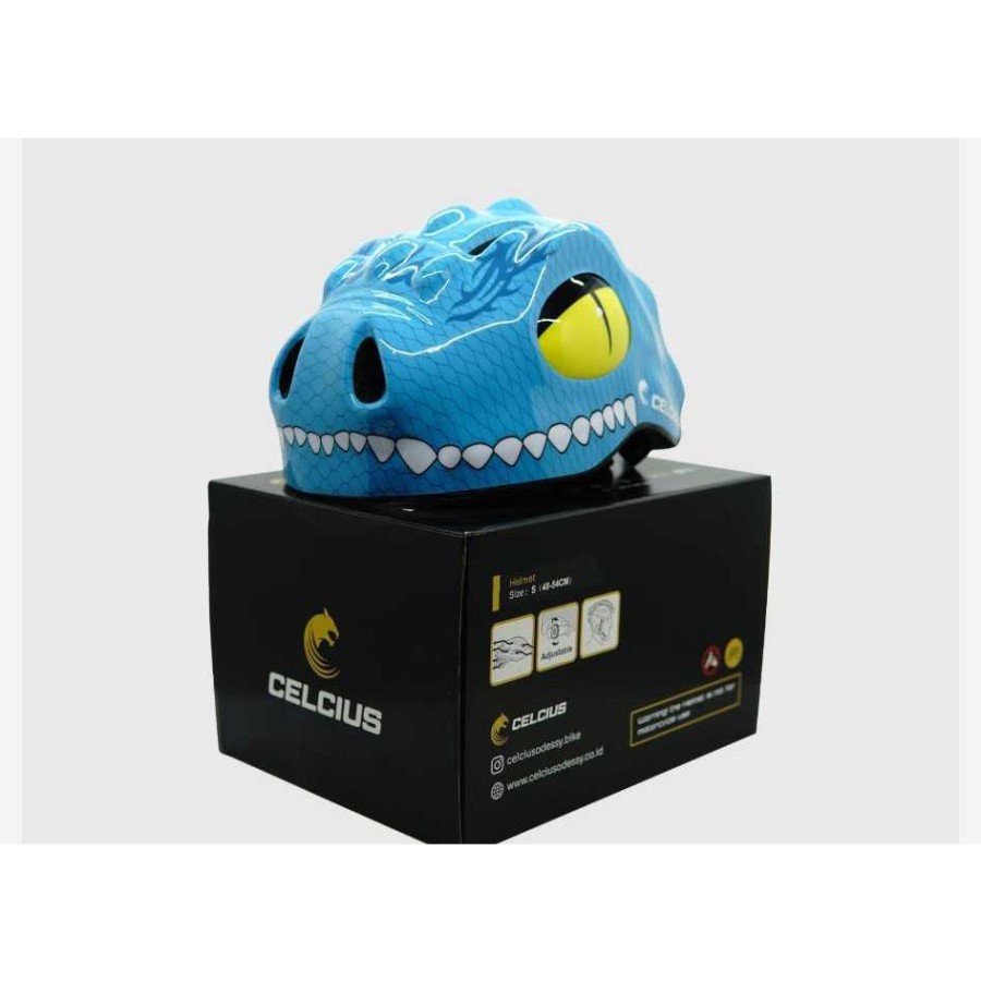 Jual Kids Helmet Karakter Rabbit Dino Helm Sepeda Toodler Karakter ...