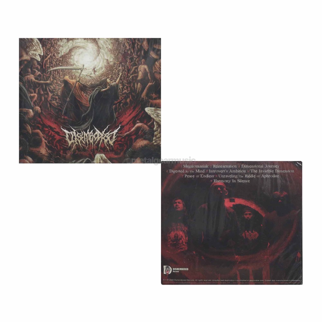 Jual Original Disembodied - Invisible (Digipack Version) Cd | Shopee ...