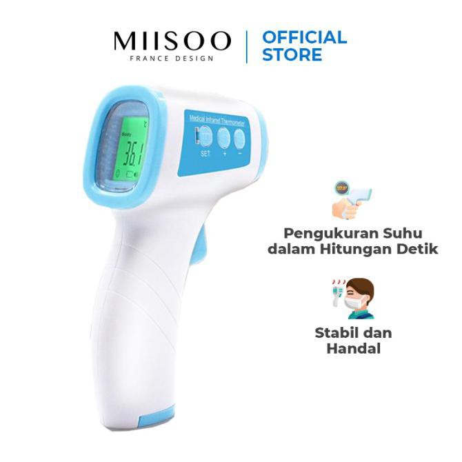 Jual Miisoo Thermometer Digital Infrared Gun / Termometer Suhu Tubuh