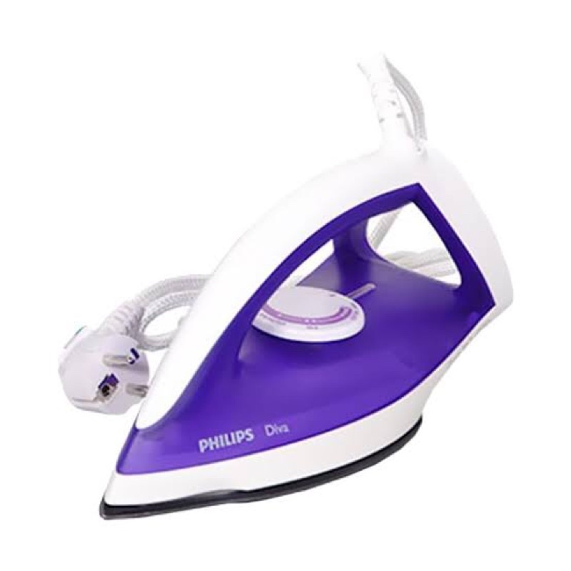 Jual PHILIPS SETRIKA DRY IRON DIVA GC122 37 GC 122 37 GC 122 37 BERGARANSI Shopee Indonesia