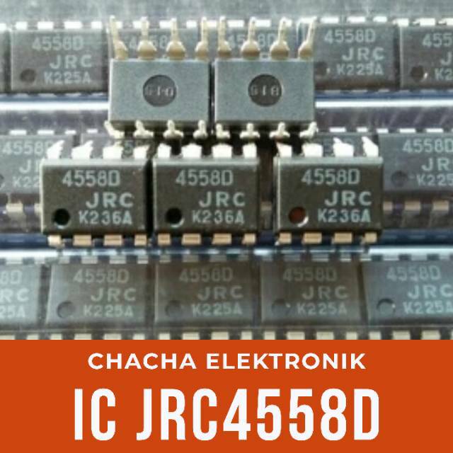 Jual IC JRC4558 JRC4558D JRC 4558 IC OP-AMP | Shopee Indonesia