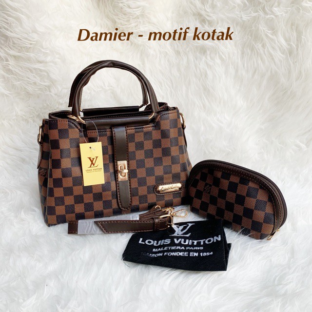 Real pict ! lv syahrini 3 ruang tas wanita tas import tas batam tas  selempang. Informasi harga. - Rendy iswanto86 - Medium