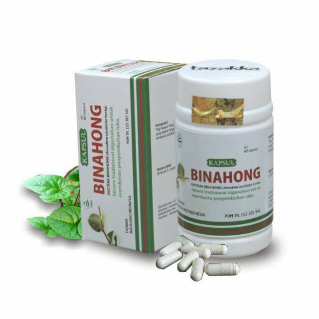 Jual Herbal Daun Binahong Kapsul Penyembuh Luka Shopee Indonesia