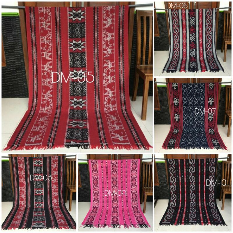 Jual Kain Tenun Troso Blanket Motif Etnik Tenun Nusantara Tenun Asli Jepara Shopee Indonesia