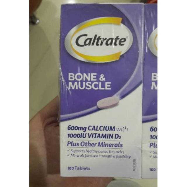 Jual Caltrate Bone And Muscle 600mg 100tab Shopee Indonesia