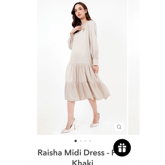 Raisha Midi Dress - Pink