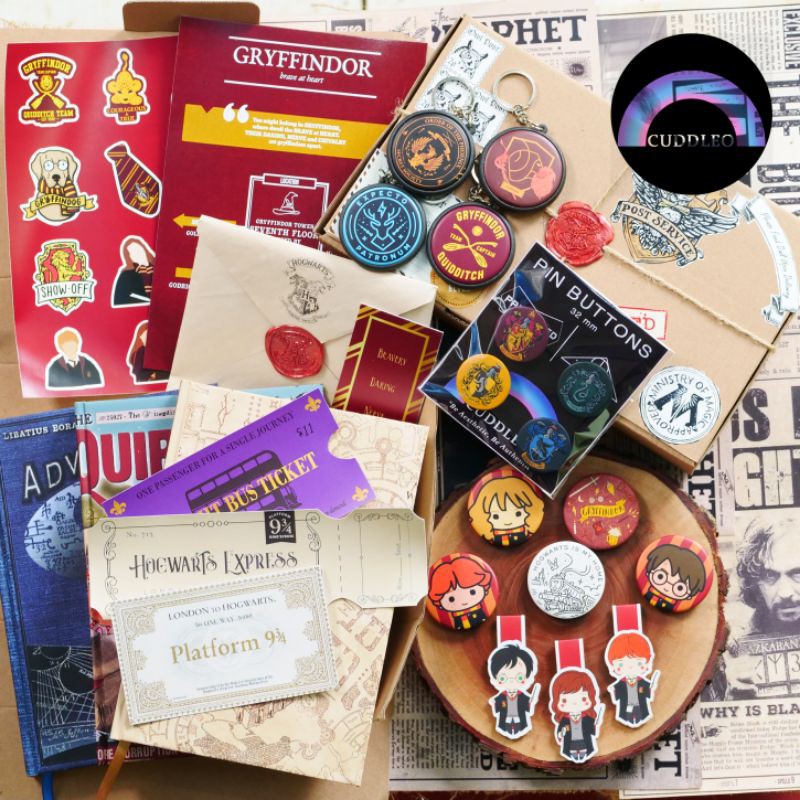 Jual Harry Potter Kit Hogwarts House By Cuddleo | Shopee Indonesia