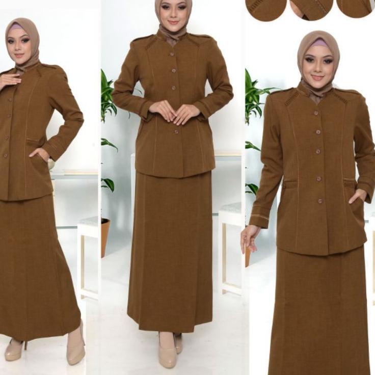 Jual Special Baju Dinas Wanita Pemda Aceh Blazer PNS ASN Keki Seragam ...