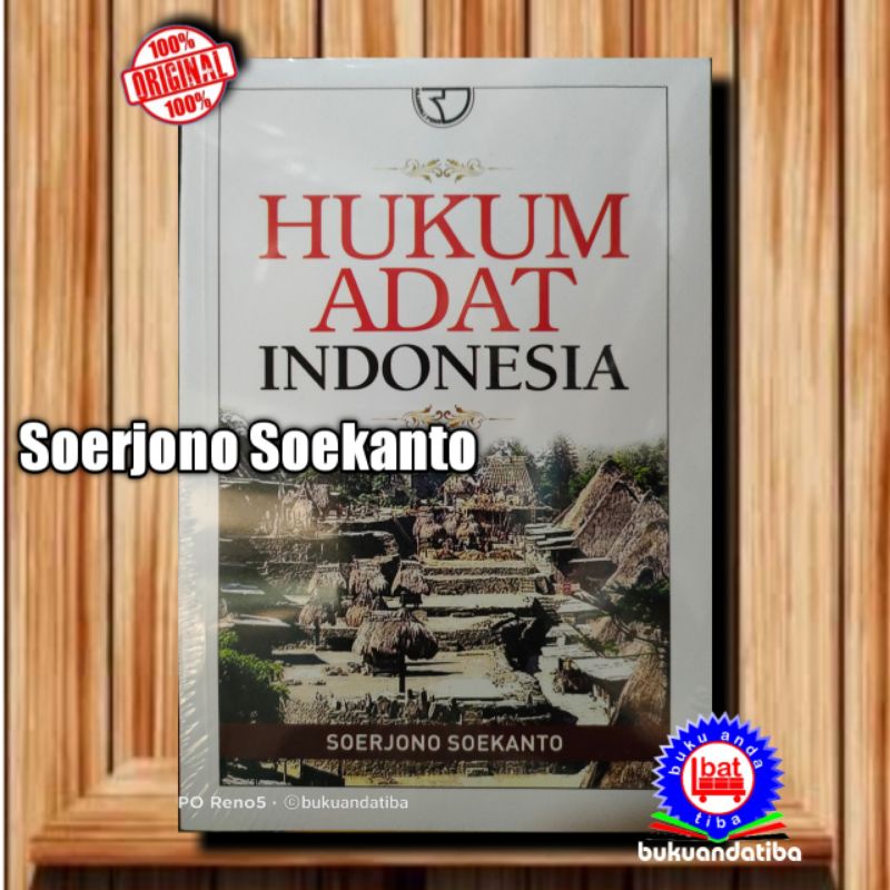 Jual Hukum Adat Indonesia Soerjono Soekanto Original Shopee Indonesia