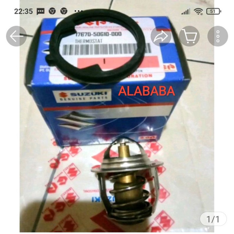 Jual THERMOSTAT SUZUKI SWIFT SX4 AERIO GRAND VITARA SIDEKICK ESCUDO