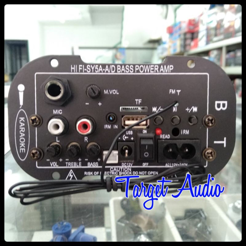 Jual Kit Power Ampli Bluetooth Karaoke Ac DC Usb TF Card Shopee Indonesia