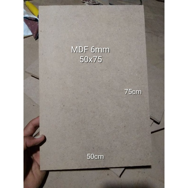 Jual MDF 6mm ukuran 50x75cm | Shopee Indonesia