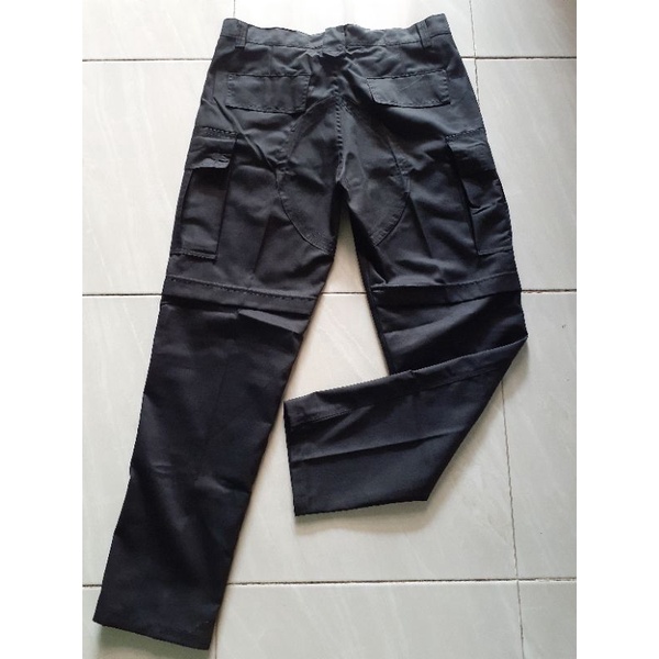 Jual Celana Alpin Hitam Celana Punk Cargo Panjang Kempol Shopee