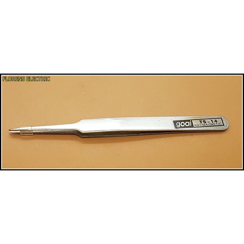 Jual Pinset Gooi TS-14 Anti-magnetic ( lurus & tumpul ) | Shopee Indonesia
