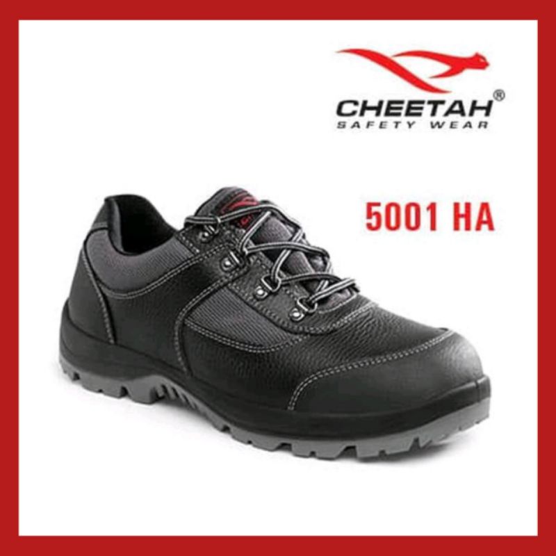 Jual Safety Shoes 5001 Ha Cheetah Double Sol Polyurethane