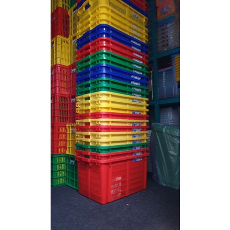 Jual Box Container Green Leaf 2209 L Plastik Tebal Kuat Keranjang Tris ...