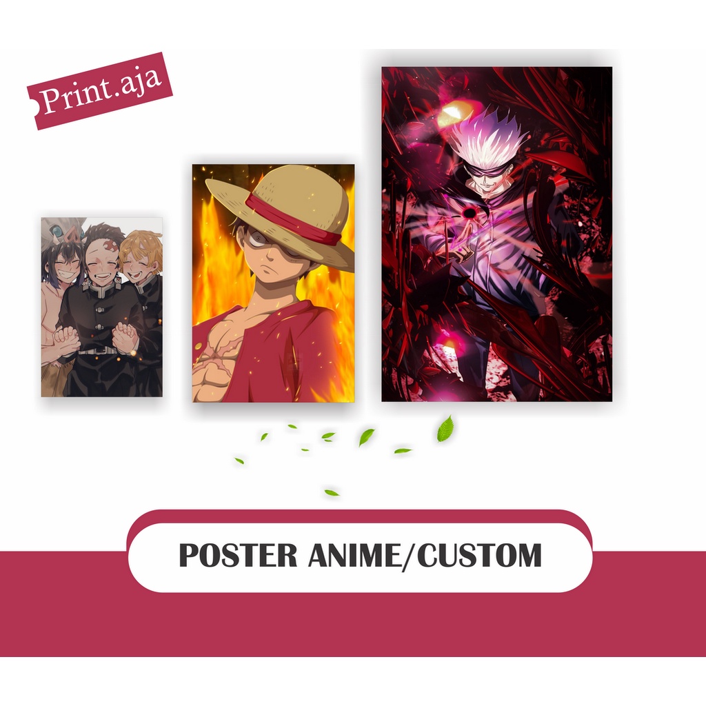 Jual Poster Anime /request/custom | Shopee Indonesia