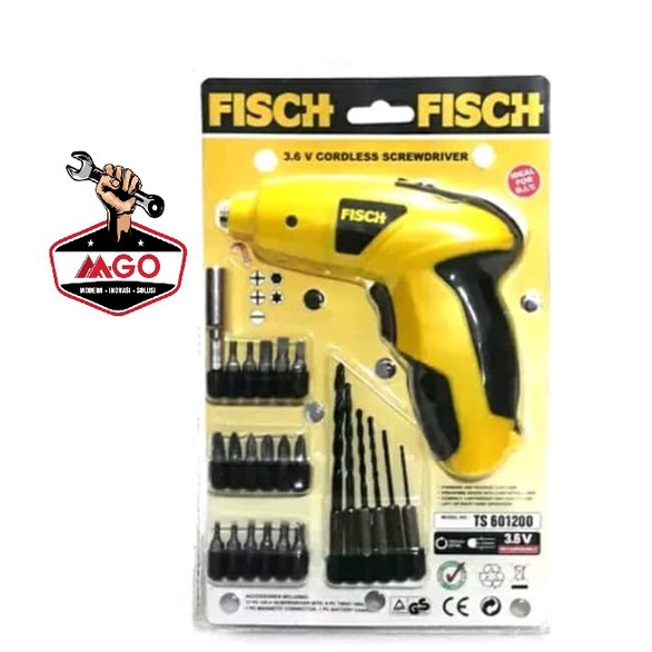 Fisch cordless screwdriver new arrivals