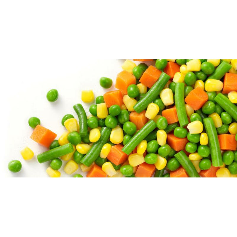 Jual Mix Vegetable 4way Sayuran Frozen Kemasan 500gr Shopee Indonesia