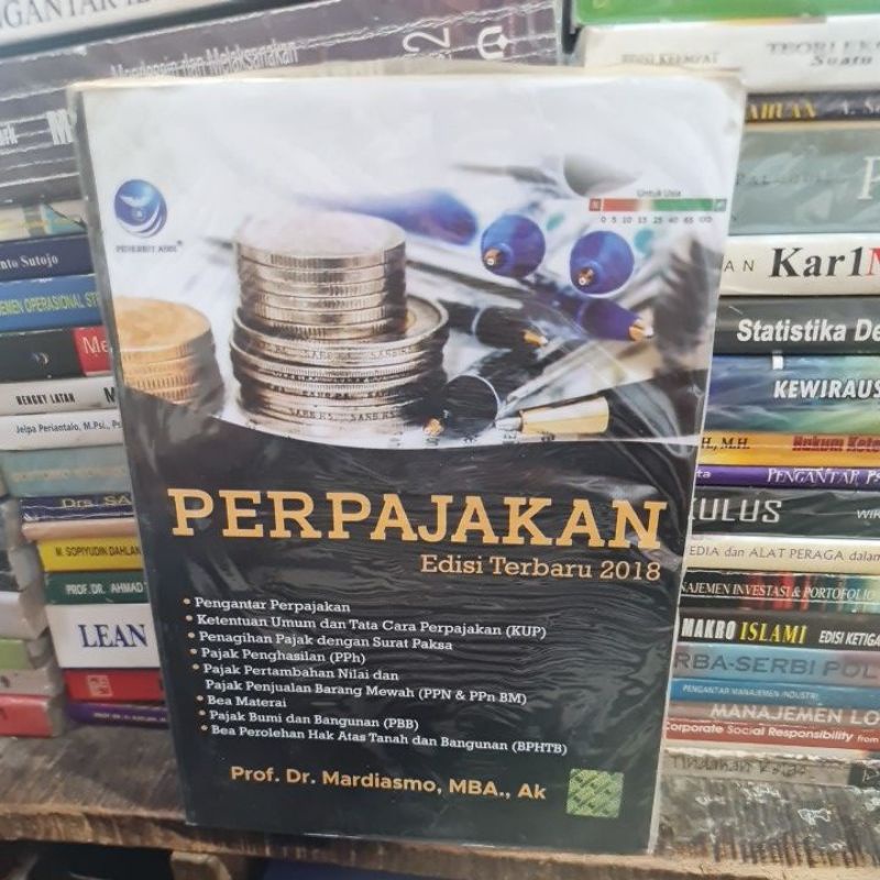 Jual Perpajakan Edisi Terbaru 2018 By Prof Dr Mardiasmo | Shopee Indonesia