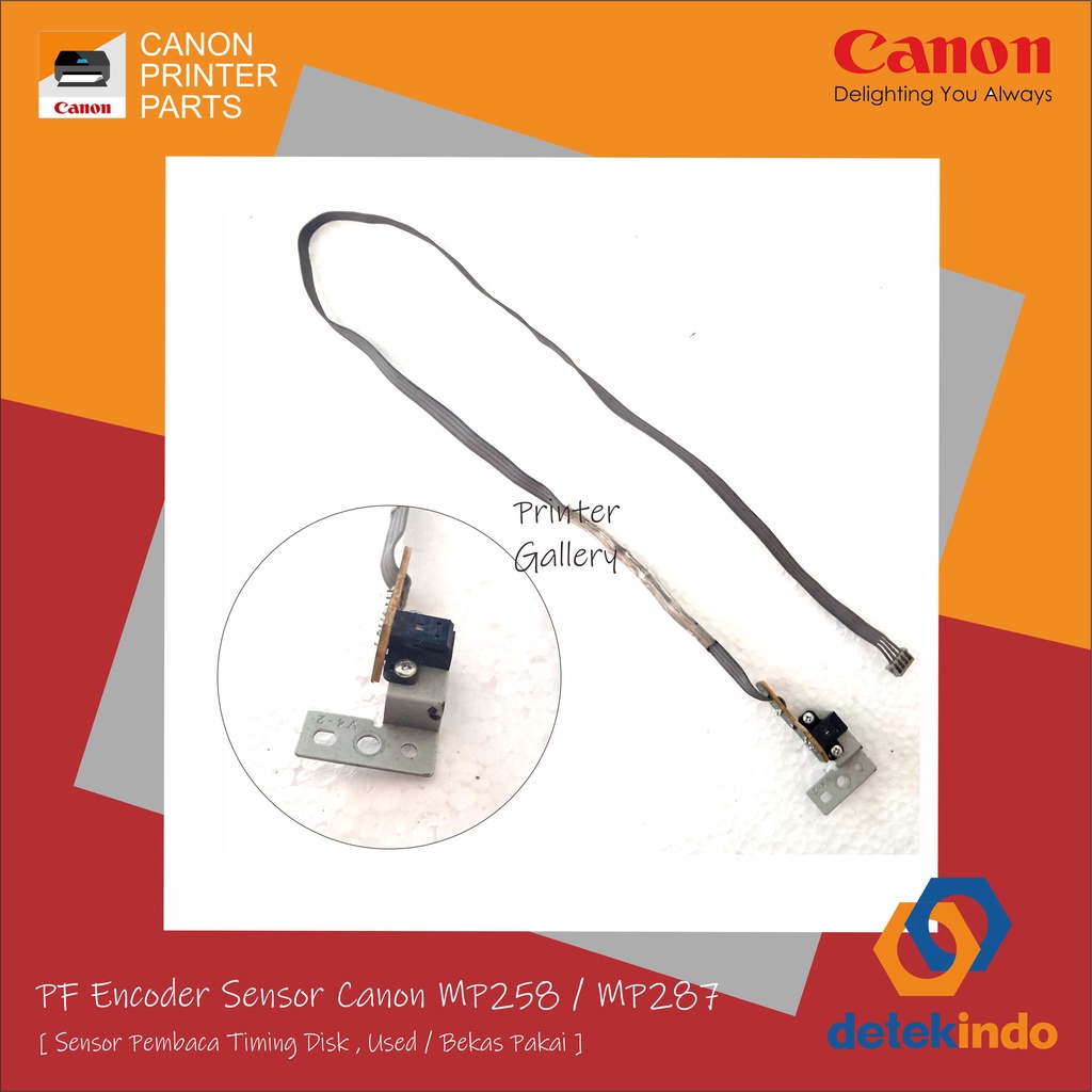 Jual Sensor PF Encoder / Pembaca Timing Disk Printer Canon MP258 MP287 ...