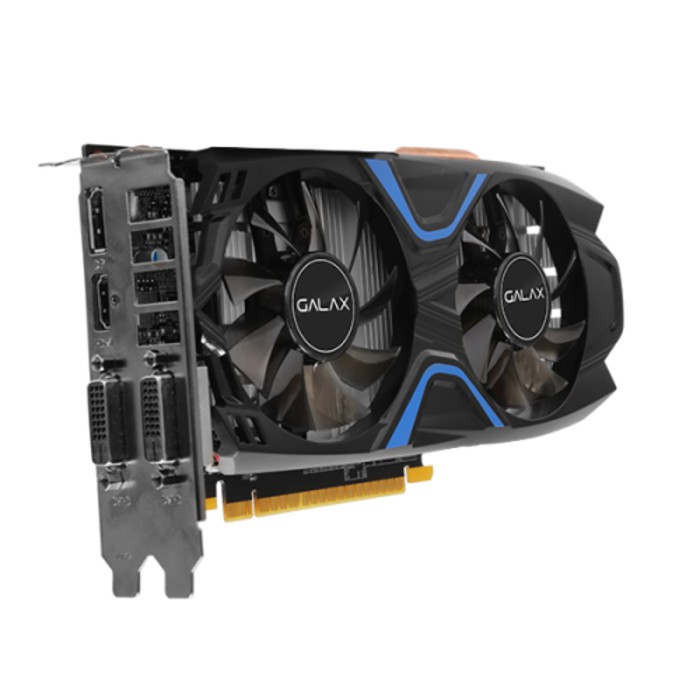ORIGINAL GALAX Geforce GTX 1050 2GB DDR5 EXOC EXTREME OVERCLOCK Dual Fan