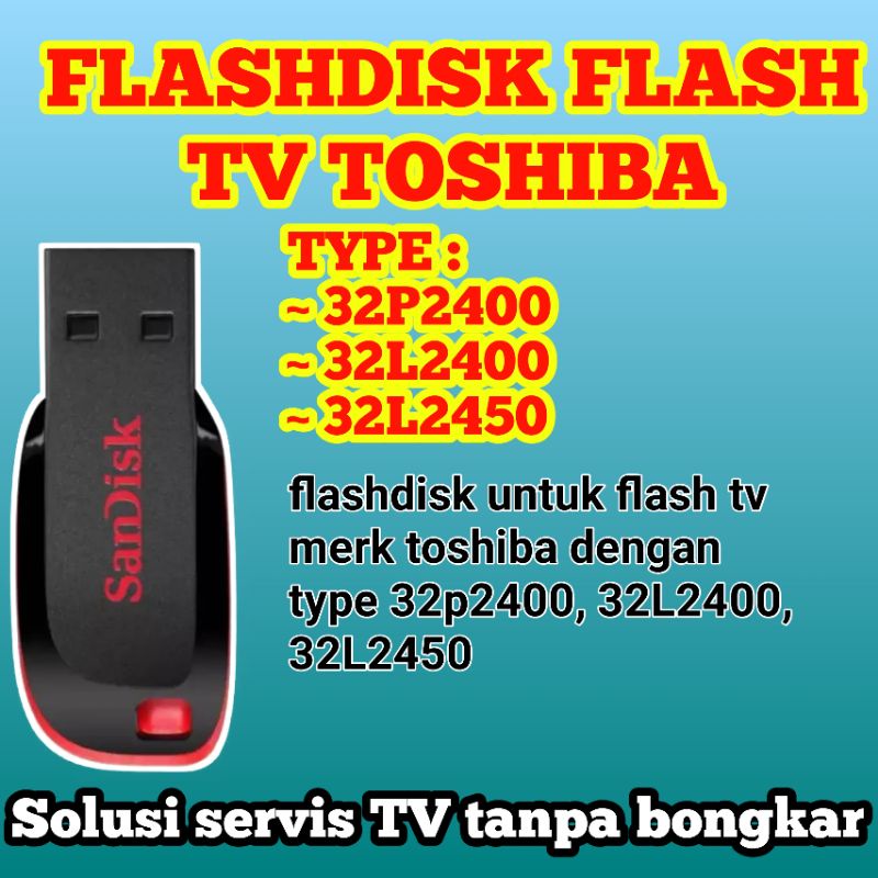 Jual flashdisk flash tv toshiba siap pakai | Shopee Indonesia