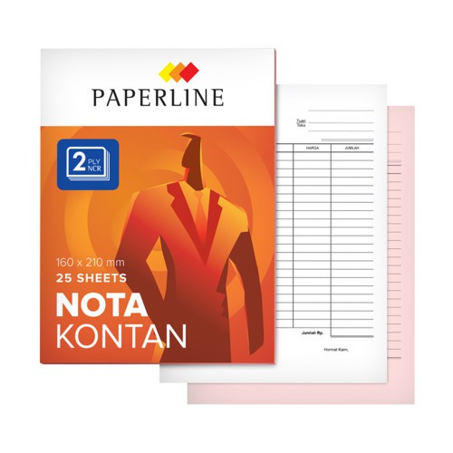 Jual Paperline PPL NK B2 NCR Nota Kontan Besar 2 Ply - 1 Pcs ( IRRA ...