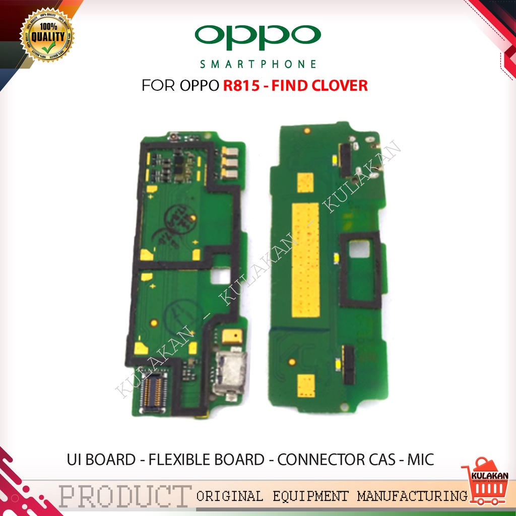 Jual FLEXIBLE PAPAN CAS OPPO R815 / FIND CLOVER PAPAN KONEKTOR CAS ...