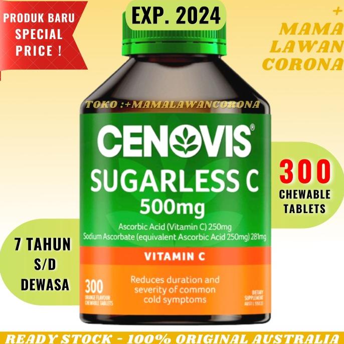 Jual Cenovis Vitamin C 500Mg Sugarless 300 Chewable Tablets 500 Mg ...
