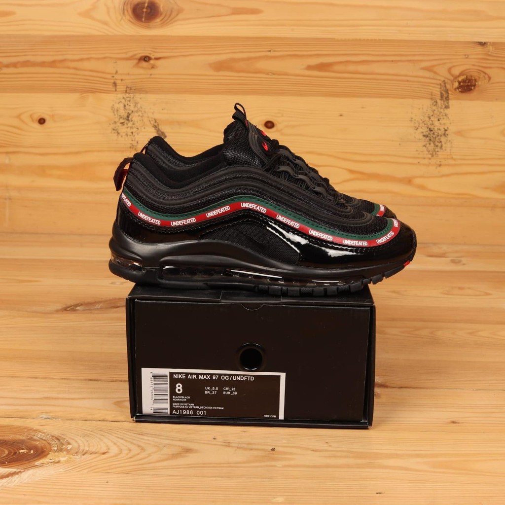 Air max 97 undefeated kaki best sale