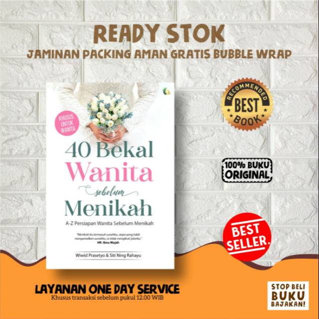 Jual Buku 40 BEKAL WANITA SEBELUM MENIKAH | Shopee Indonesia