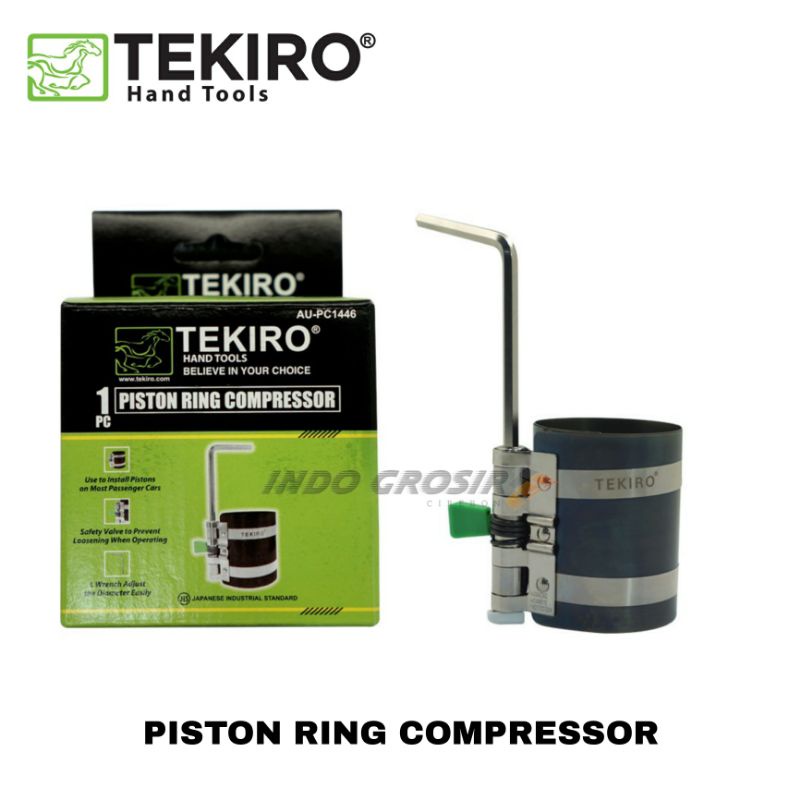 Jual TEKIRO Piston Ring Compressor Kompressor 3 Inch Alat Press Piston ...