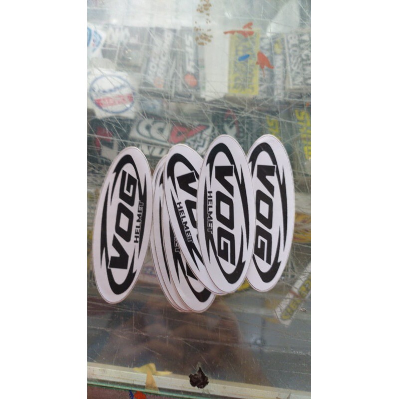Jual sticker helm VOG | Shopee Indonesia