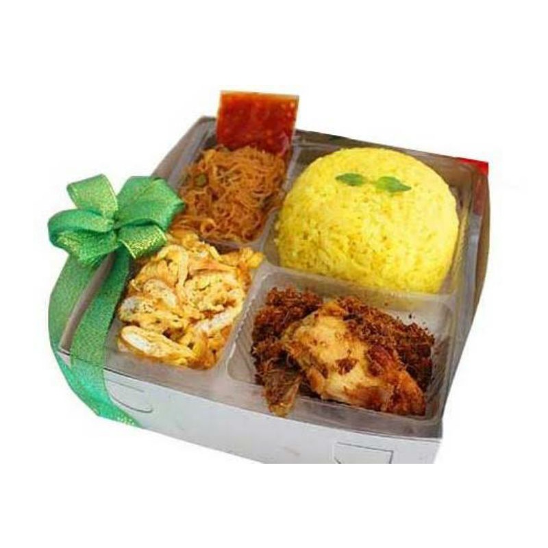 Jual Nasi Kuning Kotak Termurah Halal Shopee Indonesia