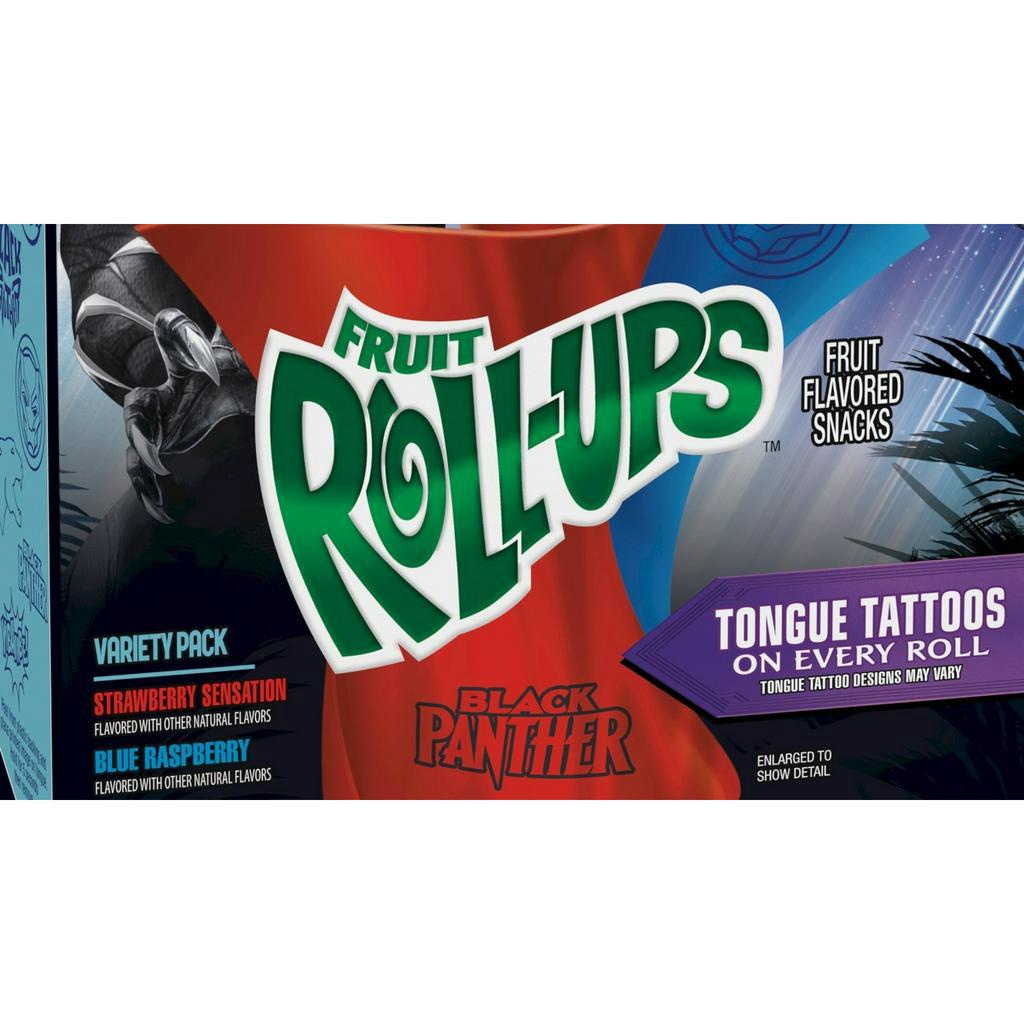 Jual Special Edition.. Fruit Roll Ups Tongue Tattoo Fruit Gusher