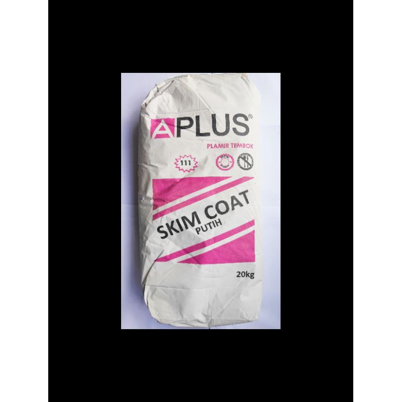 Jual Semen A Plus Skim Coat Putih Kg Untuk Tembok Dalam Shopee