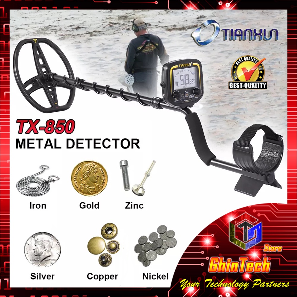 Jual PROFESSIONAL METAL DETECTOR TIANXUN TX850 TX 850 TX 850 UNDERGROUND ALAT DETEKTOR PENCARI