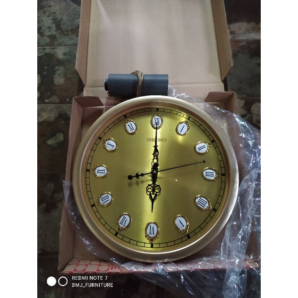 Jual jam mode junghan kw diameter 40cm Shopee Indonesia