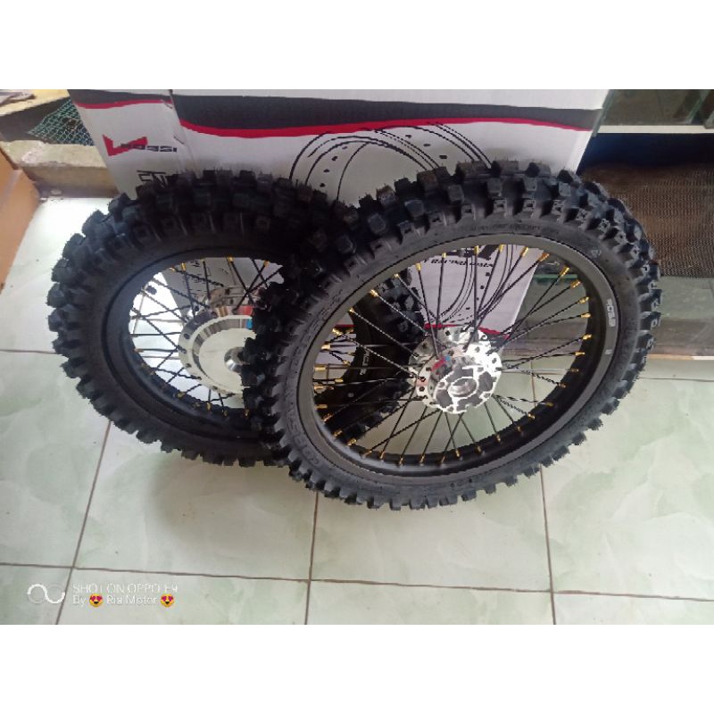 Jual velg paketan beat street x ride model cross trail ring 14x160 ...