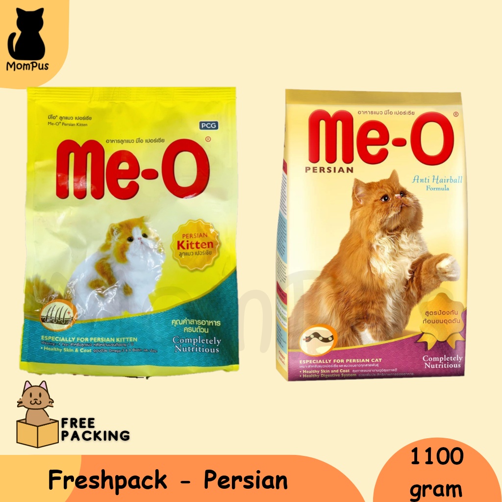 Jual MeO KITTEN ADULT Persian 1.1kg FRESHPACK Dry Food Makanan Anak KUCING Kering Shopee Indonesia