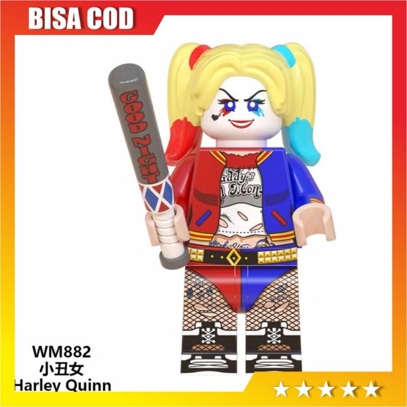 Jual Mainan Anak Brick Minifigure Harley Quinn Suicide Squad Lego Joker