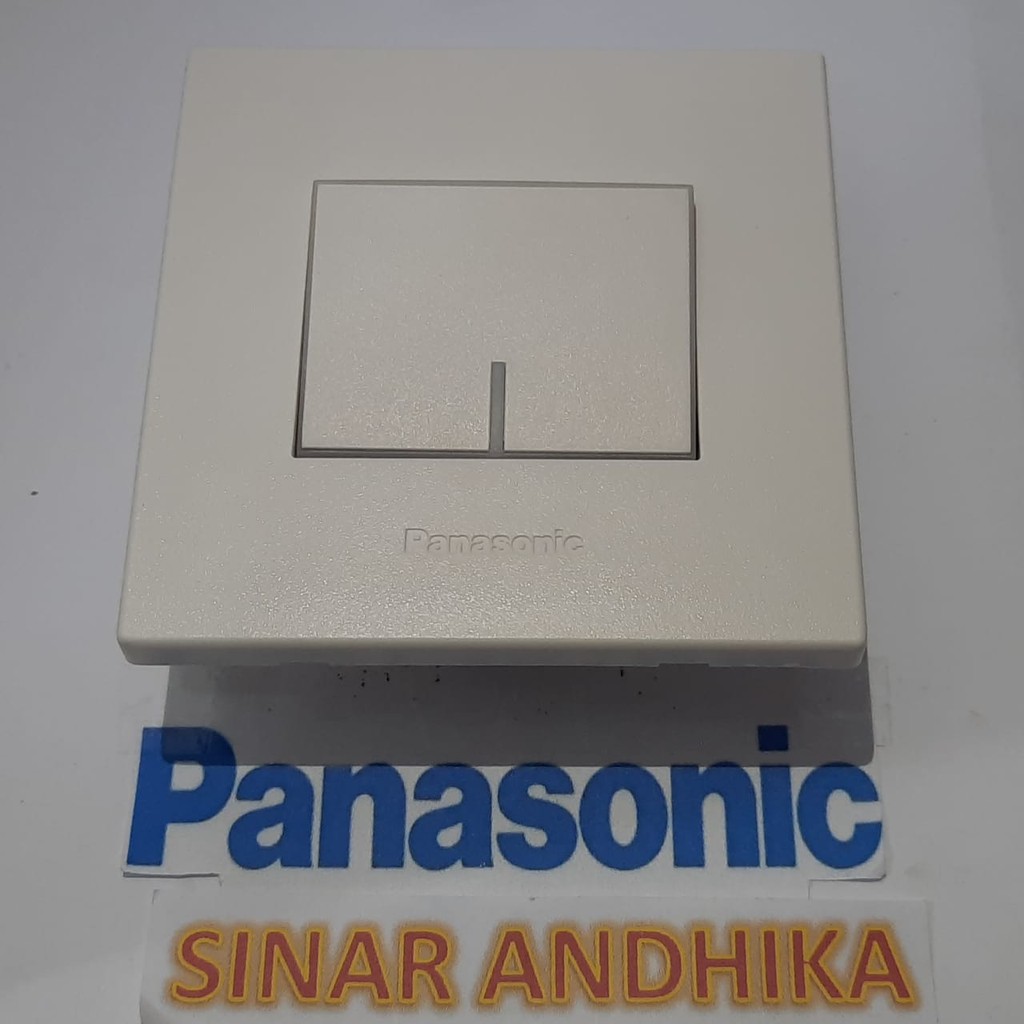 Jual SAKLAR ENGKEL LEBAR INDIKATOR PUTIH STYLE E PANASONIC WESJ 78029W ...